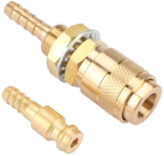 Quick Connect Male/Female Gas Kit 9mm/b-type Lincoln® Style 2PC
