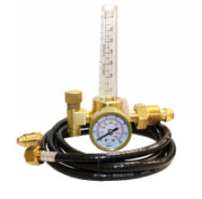 Everlast RH-191 Argon and Argon CO2 Flow Meter/Regulator with 5/8 CGA Fittings and Gas Hose