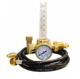 Everlast RH-191 Argon and Argon CO2 Flow Meter/Regulator with 5/8 CGA Fittings and Gas Hose, view 1