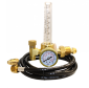 Everlast RH-191 Argon and Argon CO2 Flow Meter/Regulator with 5/8 CGA Fittings and Gas Hose, view 1
