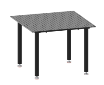 NOVATru-Fab 48"X48"X36" Stationary Welding Table, view 1