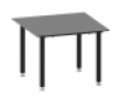NOVATru-Fab 48"X48"X36" Stationary Welding Table, view 1