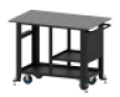 NOVA Tru-Fab 48"X30"X36" Mobile Rolling Welding Cart, view 1
