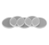 Laser D18T2 Protective Lens Kit: 5 pc, view 1