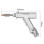SUP23T Water-Cooled Laser Gun, view 2